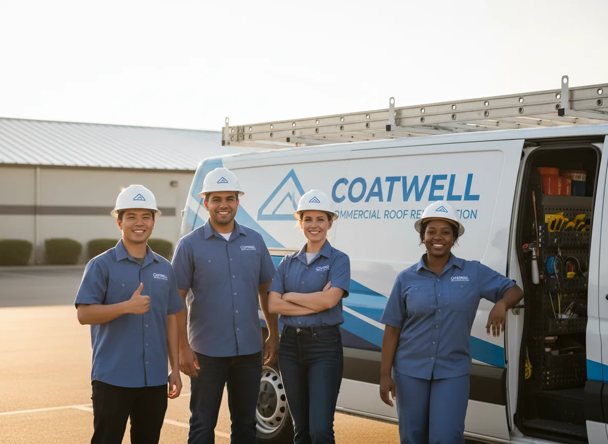Commercial roof coating company in Woodlyn, PA